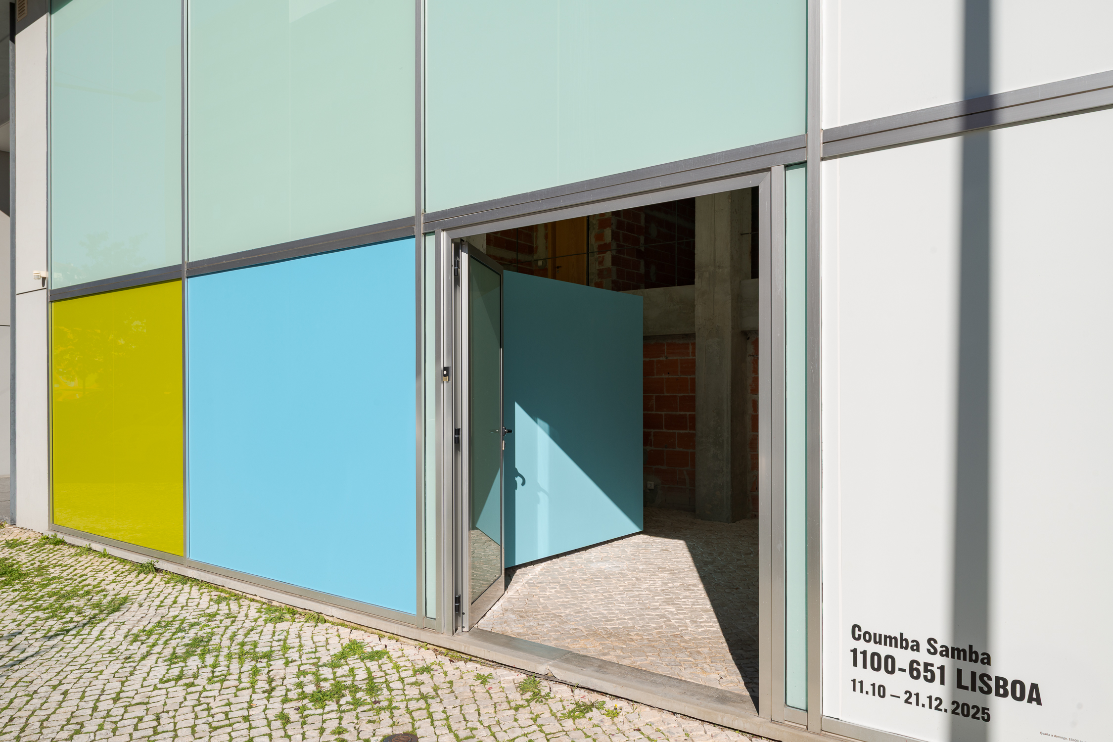 Coumba Samba, 1100-651 LISBOA, Lumiar Cité, 2025, vista da instalação. Foto: DMF