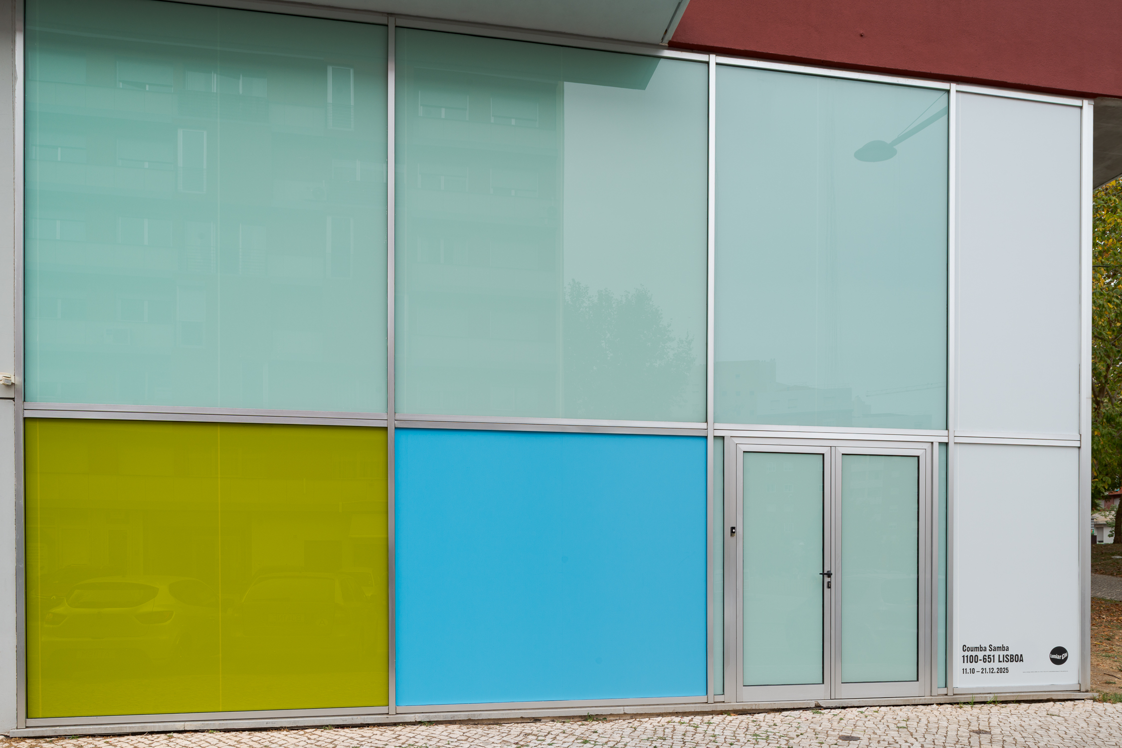 Coumba Samba, 1100-651 LISBOA, Lumiar Cité, 2025, vista da instalação. Foto: DMF
