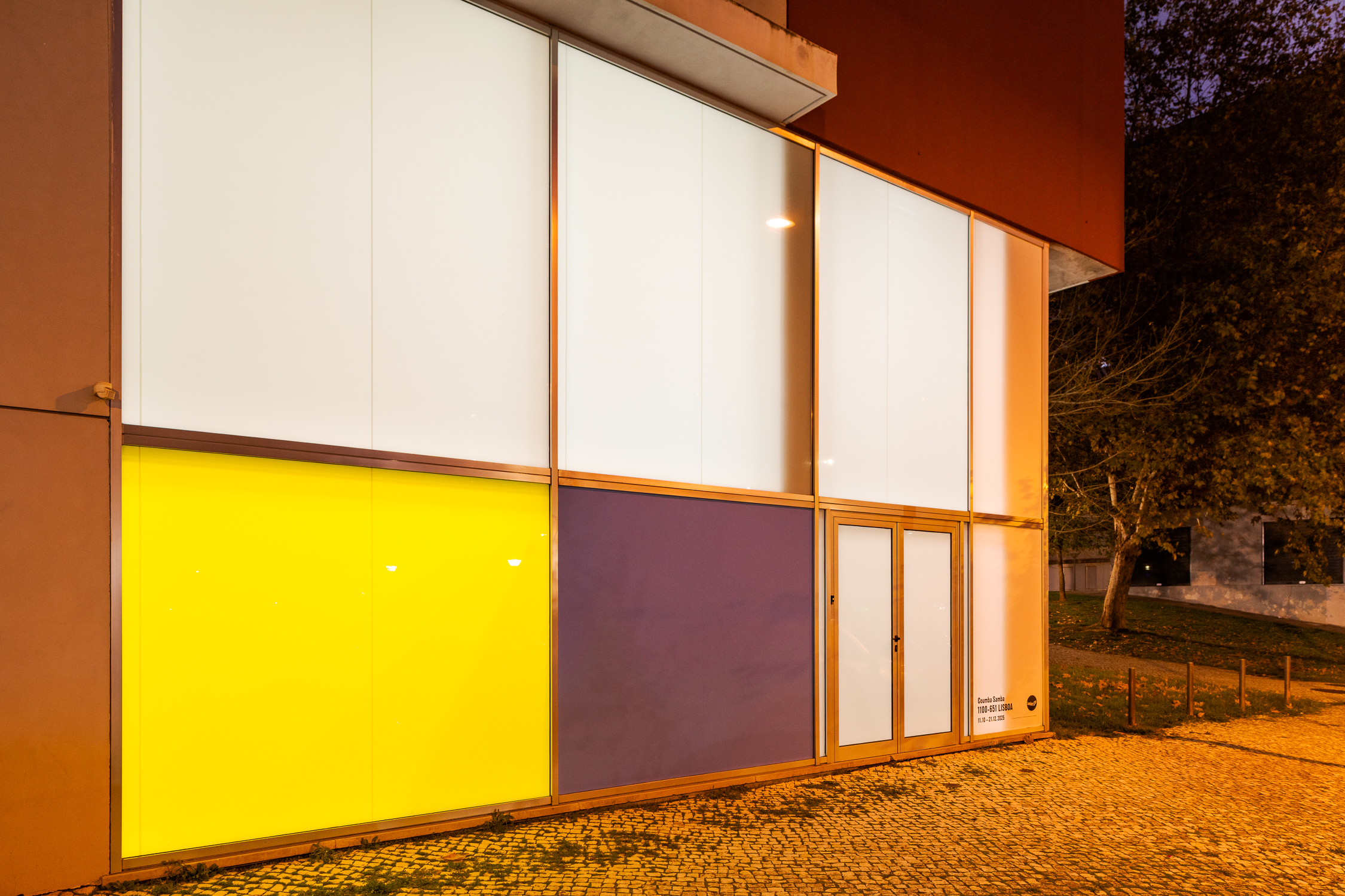 Coumba Samba, 1100-651 LISBOA, Lumiar Cité, 2025, vista da instalação. Foto: DMF