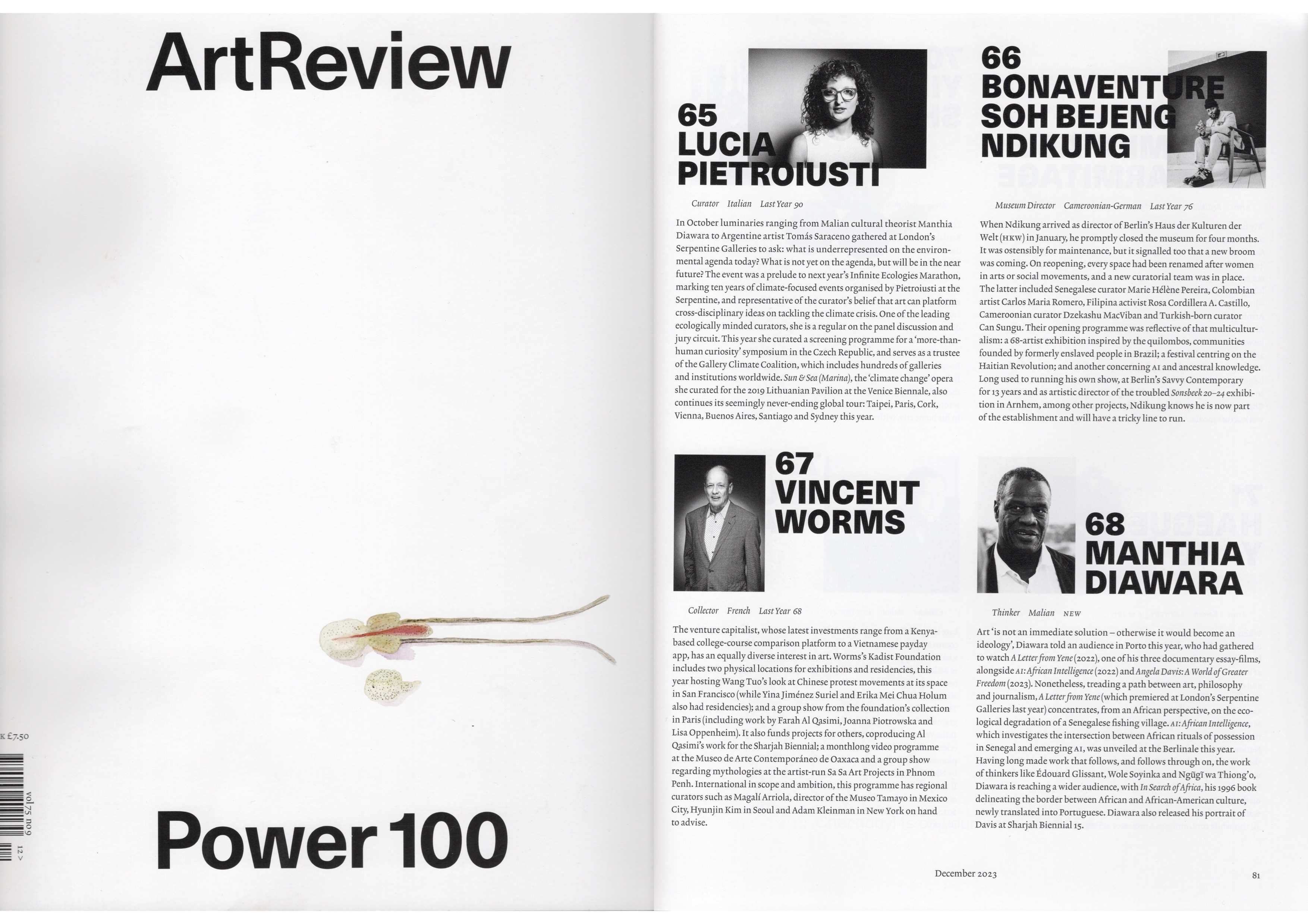 ArtReview - Power 100 | 12.2023